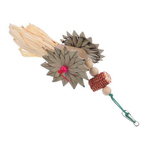 UPKOCH Maisblatt -Vogelspielzeug Zerkleinerungsspielzeug für Papageienkäfige Papagei Vogelkäfig Kauen Hängendes Kauspielzeug für Papageien Papagei hängendes Kauspielzeug hölzern UPKOCH Maisblatt -Vogelspielzeug Zerkleinerungsspielzeug für Papageienkäfige Papagei Vogelkäfig Kauen Hängendes Kauspielzeug für Papageien Papagei hängendes Kauspielzeug hölzern von UPKOCH