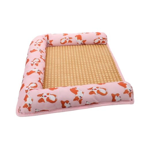 UPKOCH Matte Haustiernest Kühlung Cool Pet Pad Haustiere für groß Trocknen haustierbett katzenbett Hundenest Kühlmatte Sommer hundebett Haustierkühlkissen Hund kühlmatte Oxford-Stoff Rosa UPKOCH Matte Haustiernest Kühlung Cool Pet Pad Haustiere für groß Trocknen haustierbett katzenbett Hundenest Kühlmatte Sommer hundebett Haustierkühlkissen Hund kühlmatte Oxford-Stoff Rosa von UPKOCH