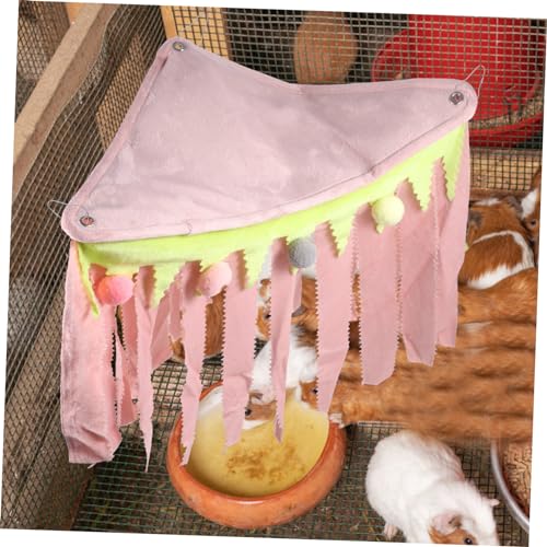 UPKOCH Meerschweinchen Versteck Hängematte aus Stabilem Material Langlebig Vielseitig als Kuschelhöhle Hängematte und Eckzelt Einfache für Käfige Geeignet für Kaninchen Ratten und Kleine von UPKOCH