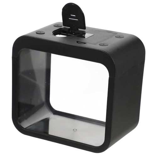 UPKOCH Mini Aquarium mit LED Beleuchtung Transparente Zucht Isolationsbox für Kampffische Kleines Ökologisches Landschaftsbecken Einfach zu Reinigen Vielseitig für Garnelen Schildkröten von UPKOCH
