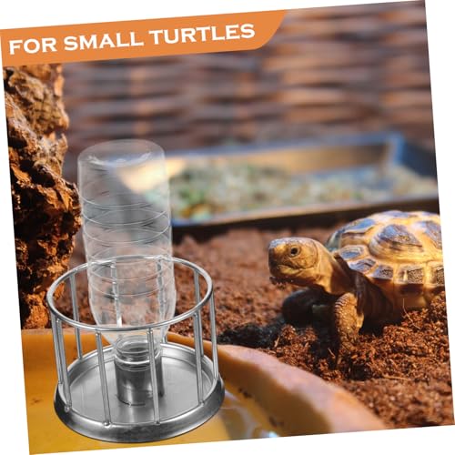 UPKOCH Mini Reptilien Wassernapf aus Edelstahl Kompakter Terrarien Futter Wassernapf für Kleine Schildkröten und Echsen Langlebiger Metallischer Futterspender für Terrarien UPKOCH Mini Reptilien Wassernapf aus Edelstahl Kompakter Terrarien Futter Wassernapf für Kleine Schildkröten und Echsen Langlebiger Metallischer Futterspender für Terrarien von UPKOCH
