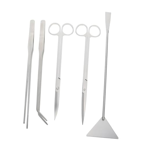UPKOCH Multifunktionales Aquarium Zubehör Wasserpflanzen Pinzette Schaber Schaufel Teilig Rostfrei Professionell für Aquascaping und Pflanzenpflege UPKOCH Multifunktionales Aquarium Zubehör Wasserpflanzen Pinzette Schaber Schaufel Teilig Rostfrei Professionell für Aquascaping und Pflanzenpflege von UPKOCH