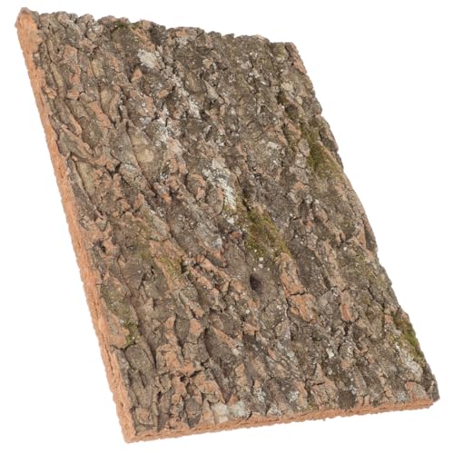 UPKOCH Natürliche Korkrinde für Reptilien Terrarium Langlebige Klettermöglichkeit und Dekorativer Hintergrund Feuchtigkeitsabweisend für Schildkröten und Echsen Robustes Terrarium von UPKOCH