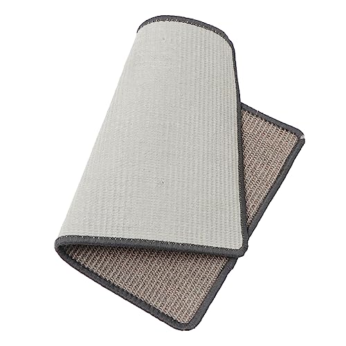 UPKOCH Natürliche Sisal Kratzmatte für Katzen Dickes Kratzpad und Schlafmatte Rutschfestes Katzen Kratzmöbel Umweltfreundlich und Langlebig als Katzenspielmatte und Kratzschutz von UPKOCH