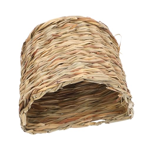 UPKOCH Naturtunnel und Nest aus Gras für Kleine Haustiere Handgewebt Atmungsaktiv und Einfach zu Reinigen für Kaninchen Meerschweinchen Chinchillas und Igel UPKOCH Naturtunnel und Nest aus Gras für Kleine Haustiere Handgewebt Atmungsaktiv und Einfach zu Reinigen für Kaninchen Meerschweinchen Chinchillas und Igel von UPKOCH