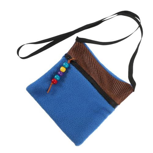 UPKOCH Outdoor Tragetasche für Kleintiere Atmungsaktive Hamstertrage mit Schultergurt Schlafsack für Hamster und Kleine Haustiere Strapazierfähig und Komfortabel für Zufällige Farbe von UPKOCH