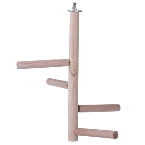 UPKOCH Papagei Kletterspielzeug Stand Papageienstange Klettern Papageienspielständer Papageienspielzeug Leiter aus Papageienholz Papageienständer Barsch Käfig Vogel Barsch hölzern UPKOCH Papagei Kletterspielzeug Stand Papageienstange Klettern Papageienspielständer Papageienspielzeug Leiter aus Papageienholz Papageienständer Barsch Käfig Vogel Barsch hölzern von UPKOCH