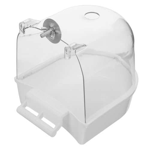 UPKOCH Papageien Badewanne aus Leichte und Praktische Vogelbadewanne für Wellensittiche Käfigzubehör Multifunktionale Vogeldusche für Kanarienvögel und UPKOCH Papageien Badewanne aus Leichte und Praktische Vogelbadewanne für Wellensittiche Käfigzubehör Multifunktionale Vogeldusche für Kanarienvögel und von UPKOCH