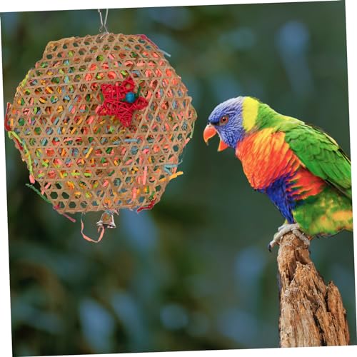 UPKOCH Papageien Kauspielzeug Rattankugeln Natürliches Vogelspielzeug für Wellensittiche Nymphensittiche Cockatiels zur Zahnpflege und Beschäftigung Zufällige Farbe Zufällige Farbe UPKOCH Papageien Kauspielzeug Rattankugeln Natürliches Vogelspielzeug für Wellensittiche Nymphensittiche Cockatiels zur Zahnpflege und Beschäftigung Zufällige Farbe Zufällige Farbe von UPKOCH