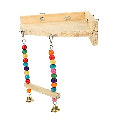 UPKOCH Papageien Plattform Swing Triangular Stand für Vögel Installieren Langlebig für Wellensittiche und Conures Fördert Bewegung und Einsamkeit UPKOCH Papageien Plattform Swing Triangular Stand für Vögel Installieren Langlebig für Wellensittiche und Conures Fördert Bewegung und Einsamkeit von UPKOCH