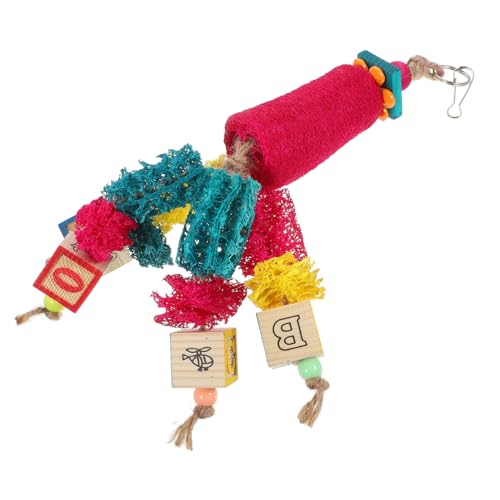 UPKOCH Haustier Papagei Spielzeug Vogel Hängen Kauen Spielzeug Vogel Käfig Spaß Sicher UPKOCH Haustier Papagei Spielzeug Vogel Hängen Kauen Spielzeug Vogel Käfig Spaß Sicher von UPKOCH