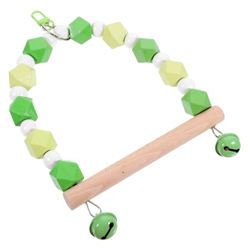UPKOCH Parrot Branch Toy Zubehör Für Sittichkäfige Hängeregal Für Sittiche Kauspielzeug Für Vögel Hängend Liebesvögel Zum Aufhängen Von Barsch Stand Vogelsittiche Hölzern von UPKOCH