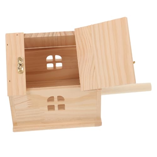 UPKOCH Parrot Wood Breeding Box aus Holz Natürliche Vogel Zuchtbox für Wellensittiche Papageien Sittiche Kokette Nistkasten für Garten Outdoor Vogelhaus Fördert Bruthaltung und Nestbau UPKOCH Parrot Wood Breeding Box aus Holz Natürliche Vogel Zuchtbox für Wellensittiche Papageien Sittiche Kokette Nistkasten für Garten Outdoor Vogelhaus Fördert Bruthaltung und Nestbau von UPKOCH
