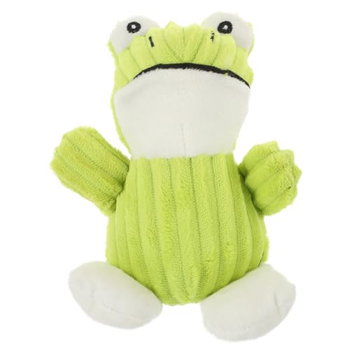 UPKOCH Pet Dog Plush Toy Squeaky Frog Teething Toy für Kleine Lustiges Kauspielzeug für Welpen zur Zahnpflege zu Reinigen Sicheres Material Fördert Gesundes und Spielvergnügen UPKOCH Pet Dog Plush Toy Squeaky Frog Teething Toy für Kleine Lustiges Kauspielzeug für Welpen zur Zahnpflege zu Reinigen Sicheres Material Fördert Gesundes und Spielvergnügen von UPKOCH
