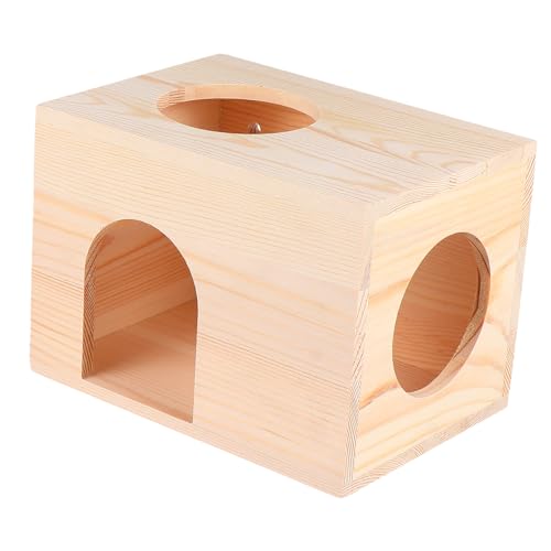 UPKOCH Pet Feeding Log Cabin aus Holz Gemütliches Futterhaus für Meerschweinchen und Eichhörnchen Multifunktional als Futter und Ruheplatz Wetterbeständig Geeignet für Kleintierhaltung UPKOCH Pet Feeding Log Cabin aus Holz Gemütliches Futterhaus für Meerschweinchen und Eichhörnchen Multifunktional als Futter und Ruheplatz Wetterbeständig Geeignet für Kleintierhaltung von UPKOCH