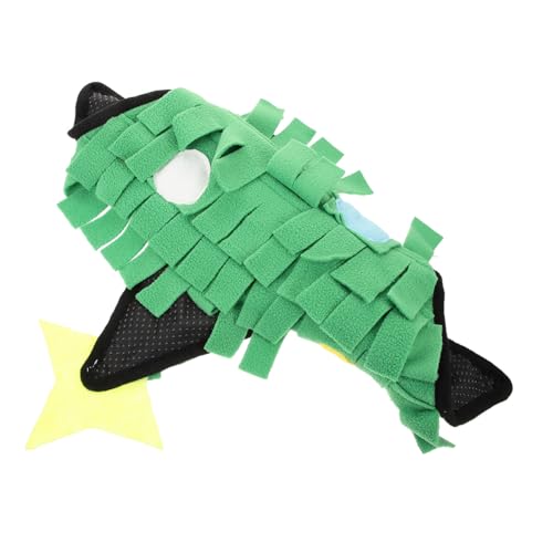 UPKOCH Pet Sniffing Pad Haustier Fütterung Aktivität Ausbildung Nahrungssuche Kauer Klein Matte Für Hunde Schnüffeln Weihnachten Lustig Erzogen Welpenspielmatte Urlaub Green Flanell von UPKOCH