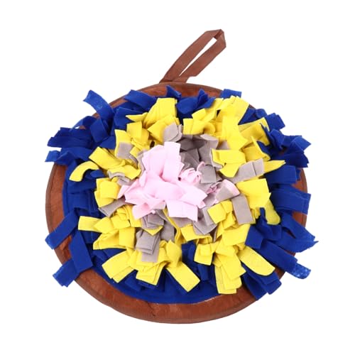 UPKOCH Pet Sniffing Pad Schnüffelmatte für Hunde schnüffeln schnüffelmatte Hunde Dog chew Toy hundekauspielzeuge Futterautomat für Haustiere Schnüffelmatte für Haustiere Plüsch Colorful von UPKOCH