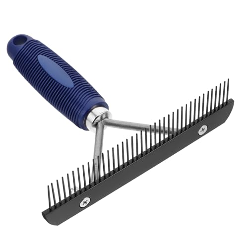 UPKOCH Pferdepflege Dematting Bürste mit Ergonomischem Unterfell Schrubber Entwirrendes Werkzeug für Pferde und Schafe Pflegewerkzeug für Glattes Fell UPKOCH Pferdepflege Dematting Bürste mit Ergonomischem Unterfell Schrubber Entwirrendes Werkzeug für Pferde und Schafe Pflegewerkzeug für Glattes Fell von UPKOCH