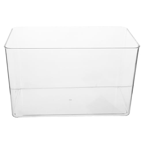 UPKOCH Plastik-Schildkröten-Terrarium: Kleines Desktop-Aquarium mit Mikro-Landschaft, Klare Reptilienbehausung, Rechteckiges Zuchtbecken für Betta und Goldfische UPKOCH Plastik-Schildkröten-Terrarium: Kleines Desktop-Aquarium mit Mikro-Landschaft, Klare Reptilienbehausung, Rechteckiges Zuchtbecken für Betta und Goldfische von UPKOCH