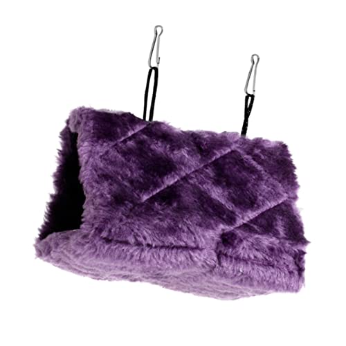 UPKOCH Plüsch Hängematte Für Papageien Triangle Warmth Vogel Versteck Kletterbett Für Papageien Und Kleintiere von UPKOCH