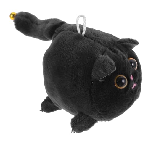 UPKOCH Plüsch Katzenspielzeug mit Schüttelbarem Niedliche Stofftier Katze Weiches Kuscheltier für Freunde Dekorativ für Sofa Bett Tisch Schwarz UPKOCH Plüsch Katzenspielzeug mit Schüttelbarem Niedliche Stofftier Katze Weiches Kuscheltier für Freunde Dekorativ für Sofa Bett Tisch Schwarz von UPKOCH