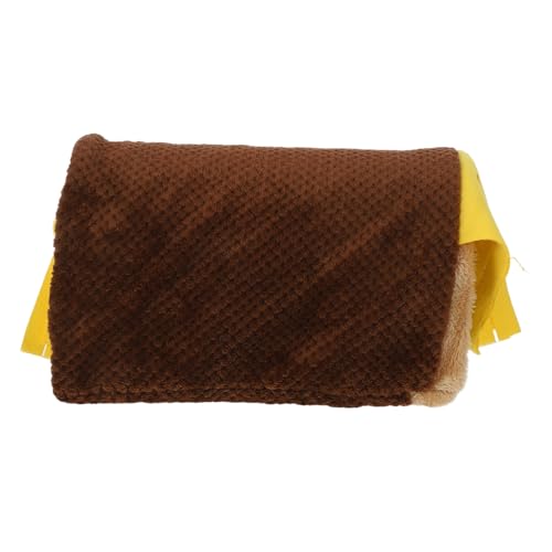 UPKOCH Plüsch Kleintier Versteck Tunnel Hamster Schlafnest mit Tassel Vielseitiges Kuschelhäuschen für Meerschweinchen Kaninchen Igel Leicht zu Reinigen Gemütliches Winterversteck UPKOCH Plüsch Kleintier Versteck Tunnel Hamster Schlafnest mit Tassel Vielseitiges Kuschelhäuschen für Meerschweinchen Kaninchen Igel Leicht zu Reinigen Gemütliches Winterversteck von UPKOCH