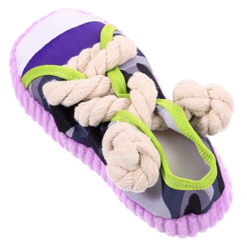 UPKOCH Quietschendes Hundespielzeug Slipper Form Kauspielzeug für Kleine und Mittlere Hunde Langlebiges Beißspielzeug zur Zahnpflege und Spielerischen Beschäftigung Zuhause UPKOCH Quietschendes Hundespielzeug Slipper Form Kauspielzeug für Kleine und Mittlere Hunde Langlebiges Beißspielzeug zur Zahnpflege und Spielerischen Beschäftigung Zuhause von UPKOCH