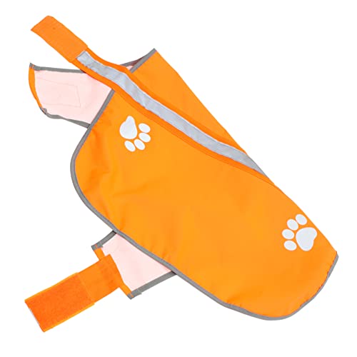 UPKOCH Reflektierende Hundeweste Für Outdoor Aktivitäten Einstellbare Pet Sicherheitsweste Aus Atmungsaktivem Oxford Und Langlebig von UPKOCH