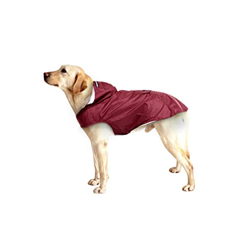 UPKOCH Reflektierender Hunderegenmantel Für Große Wasserdichter Poncho Mit Verstellbar Und Sicher Für Wetterbedingungen Rot UPKOCH Reflektierender Hunderegenmantel Für Große Wasserdichter Poncho Mit Verstellbar Und Sicher Für Wetterbedingungen Rot von UPKOCH
