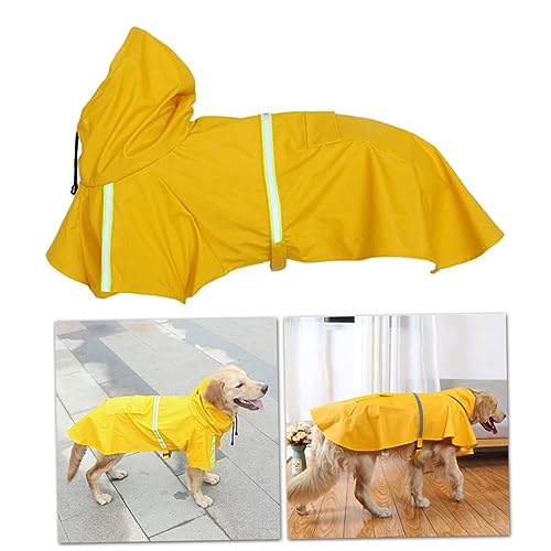 UPKOCH Regenmantel XL Reflektierender Hoodie Für Welpen Wasserdichter Slicker Gelb Für Schützt Feuchtigkeit Und Sorgt UPKOCH Regenmantel XL Reflektierender Hoodie Für Welpen Wasserdichter Slicker Gelb Für Schützt Feuchtigkeit Und Sorgt von UPKOCH