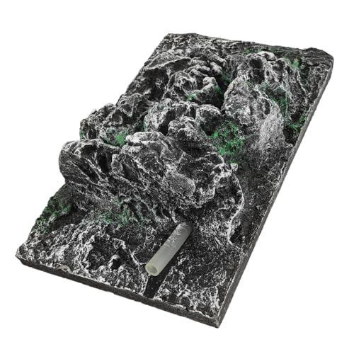 UPKOCH Reptilien Hintergrund für Terrarien Dekorativer Aquarien Hintergrund aus PU für Schlangen Eidechsen und Frösche Kletterlandschaft mit Lebendigen und Einfacher Pflege von UPKOCH