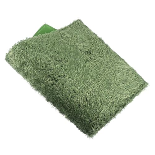 UPKOCH Reptilien Teppich Fake Lawn Mat Terrarien Matte Langlebig Schutzmatte für Schildkröten Eidechsen Kriechtiere mit Realistischer Grasoptik und Doppelseitiger Wasseraufnahme von UPKOCH