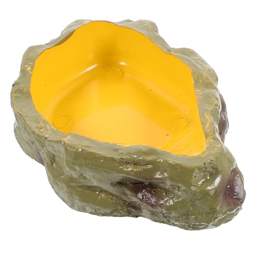 UPKOCH Reptilien Wassernapf aus Resin rutschfest und Ausbruchsicher Futter und Trinkschale für Gecko Reptil Schildkröte und Terrarientiere Farblich Sortiert für Terrarien Zufällige Farbe UPKOCH Reptilien Wassernapf aus Resin rutschfest und Ausbruchsicher Futter und Trinkschale für Gecko Reptil Schildkröte und Terrarientiere Farblich Sortiert für Terrarien Zufällige Farbe von UPKOCH