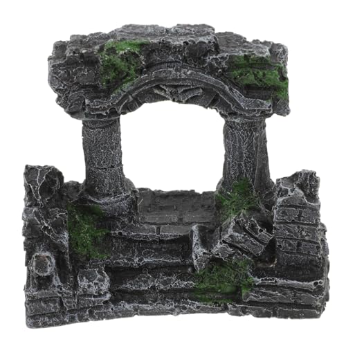 UPKOCH Roman Säulen Aquarium Dekoration aus Langlebigem Harz Antike Römische Ruinenoptik Vielseitig Kompatibel für Betta Gemeinschaftsbecken Elegantes Unterwasser landschaftsornament UPKOCH Roman Säulen Aquarium Dekoration aus Langlebigem Harz Antike Römische Ruinenoptik Vielseitig Kompatibel für Betta Gemeinschaftsbecken Elegantes Unterwasser landschaftsornament von UPKOCH