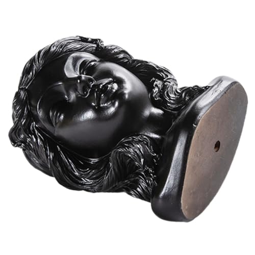 UPKOCH Saftiger Blumentopf Zimmerpflanze Container Pflanzentopf Pflanztöpfe für Pflanzen Sukkulenten geformter Blumentopf lustige Pflanzentöpfe saftige Töpfe Harz Black von UPKOCH