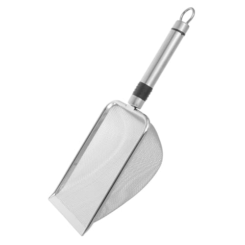 UPKOCH Schaufel Für Katzenstreu Sichter Scoop Schaufeln Sichtung Mesh-streuschaufel Wurf Sieben Bußgeld Schwer Schaufel Aus Edelstahl Für Katzen Katzenschaufel Rostfreier Stahl Silver UPKOCH Schaufel Für Katzenstreu Sichter Scoop Schaufeln Sichtung Mesh-streuschaufel Wurf Sieben Bußgeld Schwer Schaufel Aus Edelstahl Für Katzen Katzenschaufel Rostfreier Stahl Silver von UPKOCH