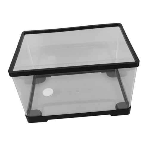 UPKOCH Schildkrötenbecken Fischbecken Klein Panzer Wasser Aquarium Künstlich Futterspender Automatisch Fischglas Qualle Anlage Fish Kit Luft Netz Züchten Tank Acryl Transparent UPKOCH Schildkrötenbecken Fischbecken Klein Panzer Wasser Aquarium Künstlich Futterspender Automatisch Fischglas Qualle Anlage Fish Kit Luft Netz Züchten Tank Acryl Transparent von UPKOCH