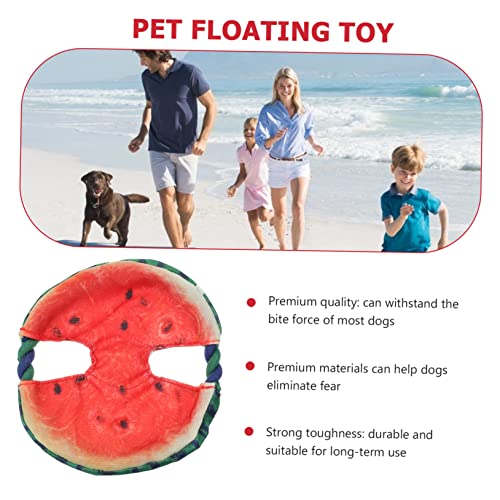 UPKOCH Schwimmfähiges Hundespielzeug Wassermelonen Design aus Oxfordstoff Strapazierfähiges Wurf und Apportierspielzeug für Drinnen und Draußen für Schwimmbad und Training mit Leichtem UPKOCH Schwimmfähiges Hundespielzeug Wassermelonen Design aus Oxfordstoff Strapazierfähiges Wurf und Apportierspielzeug für Drinnen und Draußen für Schwimmbad und Training mit Leichtem von UPKOCH