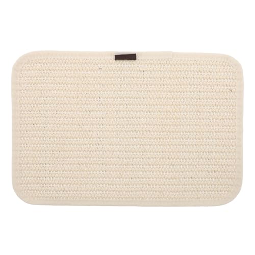 UPKOCH Sisal-Kratzmatte für Katzen: 35,6 x 20,3 cm große Kratzmatte schützt Couch, Sofa, Möbel und Teppiche für Hauskatzen – natürliches Sisal-Kratzpad, Kratzfest und rutschfest UPKOCH Sisal-Kratzmatte für Katzen: 35,6 x 20,3 cm große Kratzmatte schützt Couch, Sofa, Möbel und Teppiche für Hauskatzen – natürliches Sisal-Kratzpad, Kratzfest und rutschfest von UPKOCH