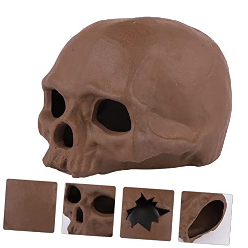 UPKOCH Skelette verstecken Fischtank -Töpferdekoration -Aquarium-Ornament Dekorationen Schädel für Aquarium Fischversteck für Aquarien Wasser- Aquariumschmuck Keramikschmuck von UPKOCH