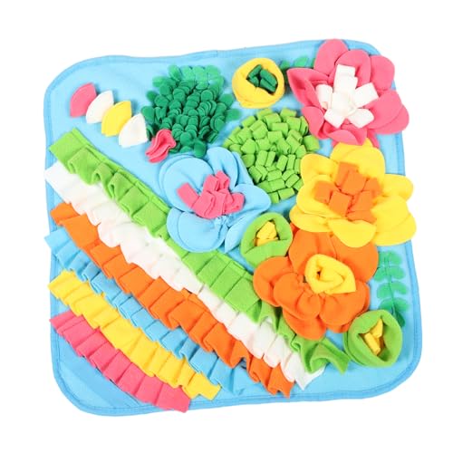 UPKOCH Slow Food Matte Für Haustiere Interaktive Matte Für Haustiere Katzen Nasenarbeitsmatte Für Langsames Futtern Hunde Puzzle Waschbare Hundetrainingsmatte Welpen Leckmatte von UPKOCH