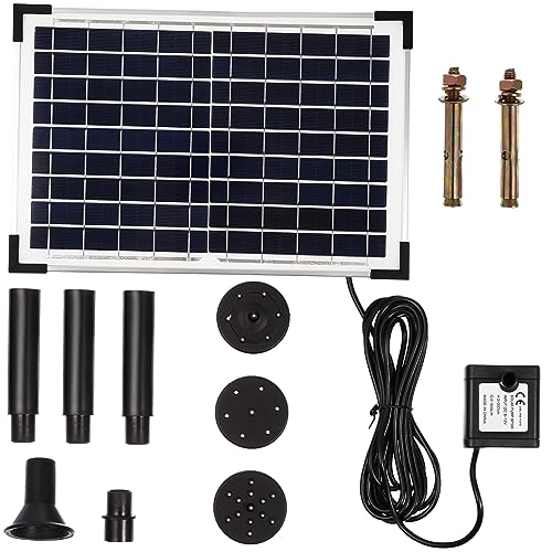 UPKOCH Solarbetriebene Wasserpumpe für Garten Leistungsstarke Solarfontäne für Teich und Leichte und Wartungsfreundliche Lösung für Außenbereiche UPKOCH Solarbetriebene Wasserpumpe für Garten Leistungsstarke Solarfontäne für Teich und Leichte und Wartungsfreundliche Lösung für Außenbereiche von UPKOCH