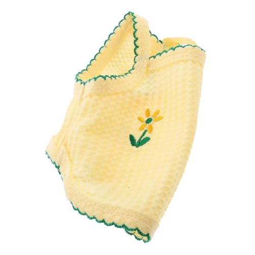 UPKOCH Sommerliche Hundeweste Für Kleine Atmungsaktive Dekorative Hundekleidung Mit Floralen Stickereien Und Outdoor Aktivitäten von UPKOCH