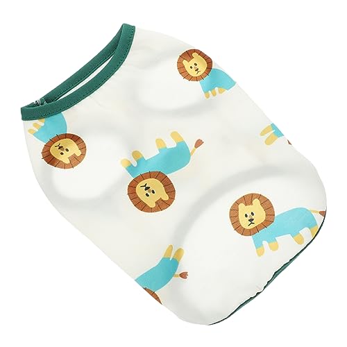 UPKOCH Sommerliches Haustierkleidchen für Kleine Bequemes Dekoratives Design für Partys und Besondere Anlässe aus Strapazierfähigem Baumwoll Material Ansprechendem Farbton von UPKOCH