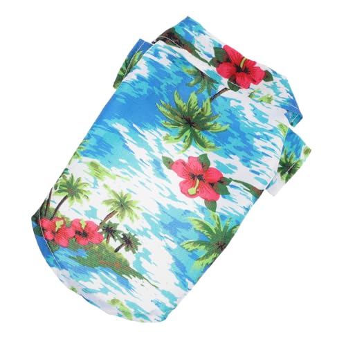 UPKOCH Sommershirt für Haustiere hundekleidung hundebekleidung Haustierbekleidung Haustierkleidung mit Blumenmuster Baumwolle Hemd klein entzückendes Hundeshirt Hunde-T-Shirt Polyester UPKOCH Sommershirt für Haustiere hundekleidung hundebekleidung Haustierbekleidung Haustierkleidung mit Blumenmuster Baumwolle Hemd klein entzückendes Hundeshirt Hunde-T-Shirt Polyester von UPKOCH
