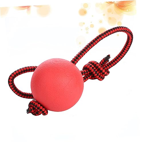 UPKOCH Ball Spielzeug Für Hunde Kauspielzeug Mit Schnur Molarenspielzeug Für Haustiere Beißspielzeug Aus Gummi Zahnreinigungsspielzeug Für Haustierhunde Durchmesser von UPKOCH