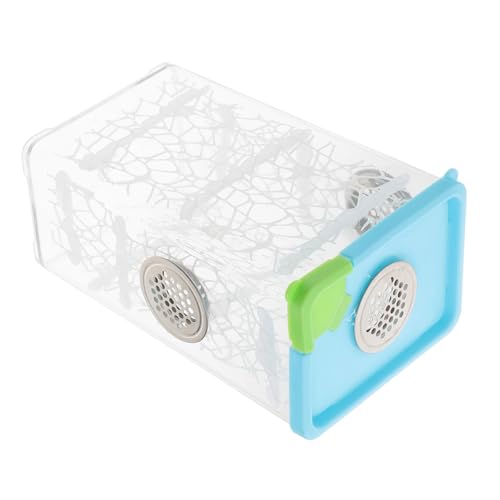 UPKOCH Terrarium Box Für Reptilien Springspinnenversteck Zuchtbecken Mit Transparenter Abdeckung Für Spinnen Schlangen Eidechsen Und Insekten Indoorfreundlich Und Leicht Zu Reinigen von UPKOCH