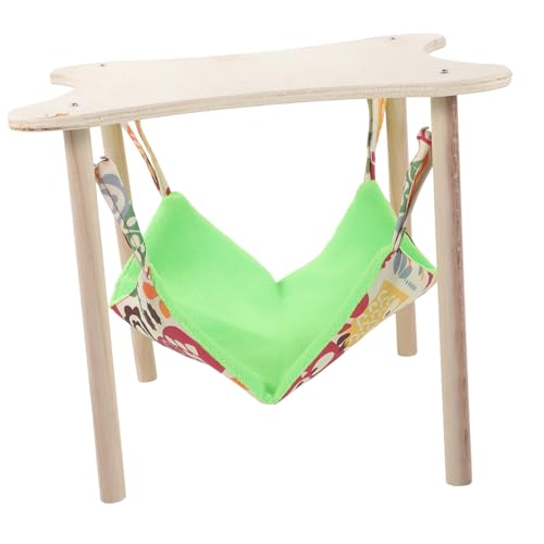 UPKOCH Springhängematte Set Hängebett für Kleintiere meerschweinchen Bett hängendes Hängemattenbett entzückende Hamsterhängematte kleine Haustierkäfig-Hängematte hölzern UPKOCH Springhängematte Set Hängebett für Kleintiere meerschweinchen Bett hängendes Hängemattenbett entzückende Hamsterhängematte kleine Haustierkäfig-Hängematte hölzern von UPKOCH