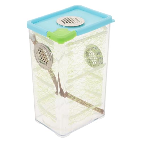 UPKOCH Stabheuschrecken- Mit Reptilienbox Transparentem Habitat-Terrarium Für Springspinnen Praktischer Futterbox Für Zuhause Und Durchsichtiger Zuchtbox von UPKOCH