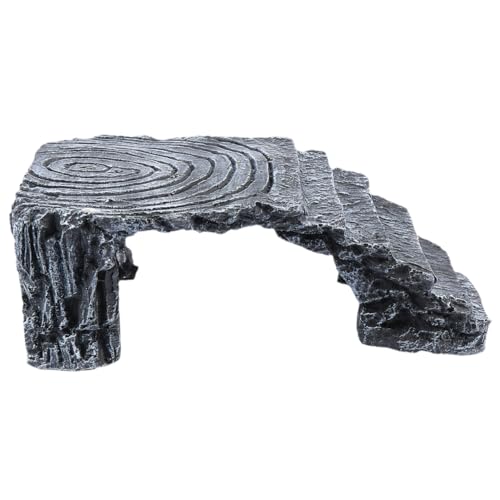UPKOCH Steinbrücke Aquarium Dekoration Aquarium Höhlen Dekoration Ornament Reptilien Kletterplattform Dekorationen Aquarium Schildkrötenhöhle Lebensraum Für Wasserfischtanks UPKOCH Steinbrücke Aquarium Dekoration Aquarium Höhlen Dekoration Ornament Reptilien Kletterplattform Dekorationen Aquarium Schildkrötenhöhle Lebensraum Für Wasserfischtanks von UPKOCH